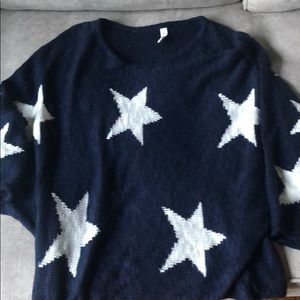 Star Sweater in Navy - 4th of July